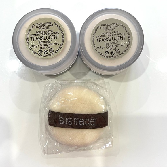 LAURA MERCIER MINI TRANSLUCENT LOOSE SETTING POWDER- PACK OF TWO - Picture 2 of 3